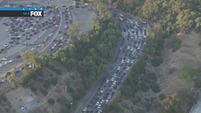 Dodger fans suffer sad drive home in LA