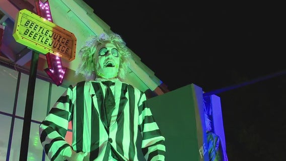 Livermore house goes all in on Beetlejuice theme for Halloween