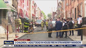 Woman, 2 children killed in Stawberry Mansion fire