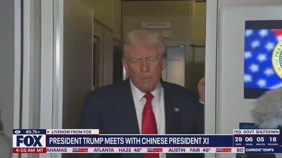 President Trump departs for US