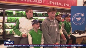 Kids with critical illnesses get the surprise of a lifetime from the Eagles