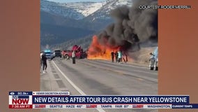 Idaho police say truck crossed line before causing deadly tour van collision near Yellowstone
