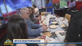 Olive and Meadow visits the Good Day After Show