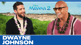 'It's like I got whacked right in the face:' Dwayne Johnson talks playing live action Maui