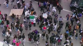 Anti-ICE protest in Chicago after Border Patrol chief appears in court