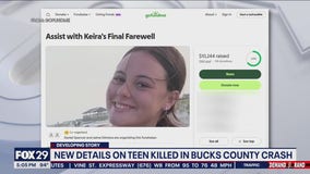 GoFundMe created after teen girl killed in Bucks County crash