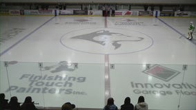 Edina vs. Andover high school girl's hockey