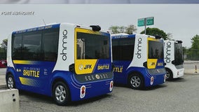 New self-driving shuttles at JFK Airport