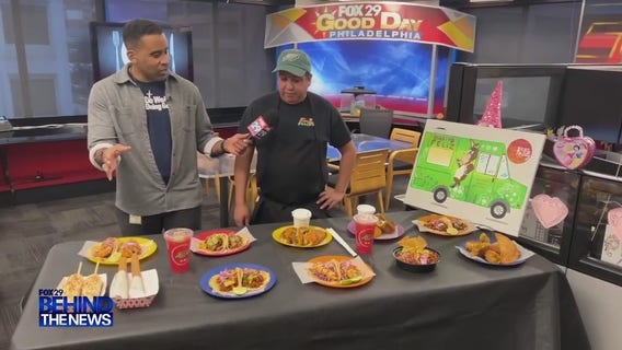 FOX 29 Behind The News: What's For Dinner? - Burrito Feliz Philly