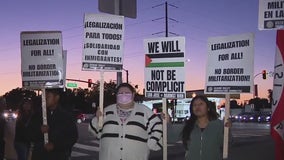 Protesters rally against Trump in San Jose