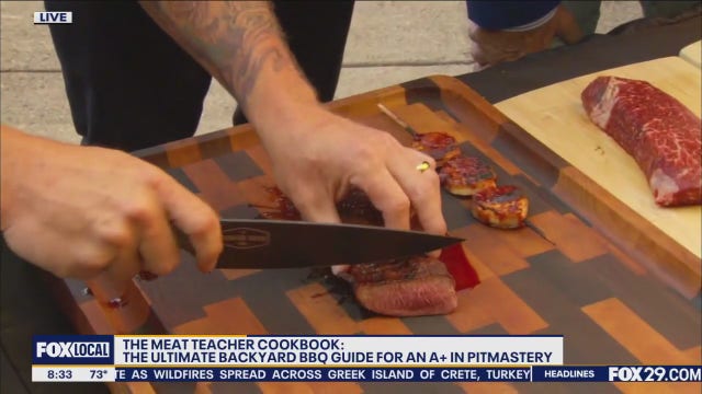 Fourth of July grilling with The Meat Teacher