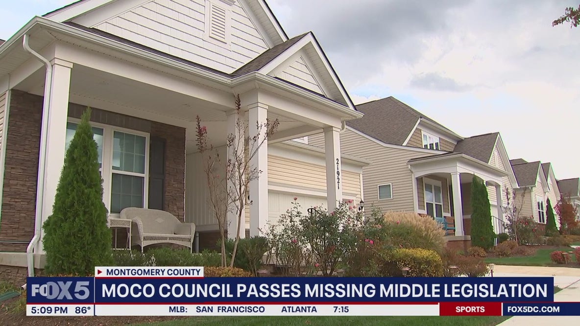 Montgomery County Council approves 'Missing Middle' legislation