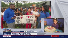 Mikea Turner's family shows support for her in her hometown!