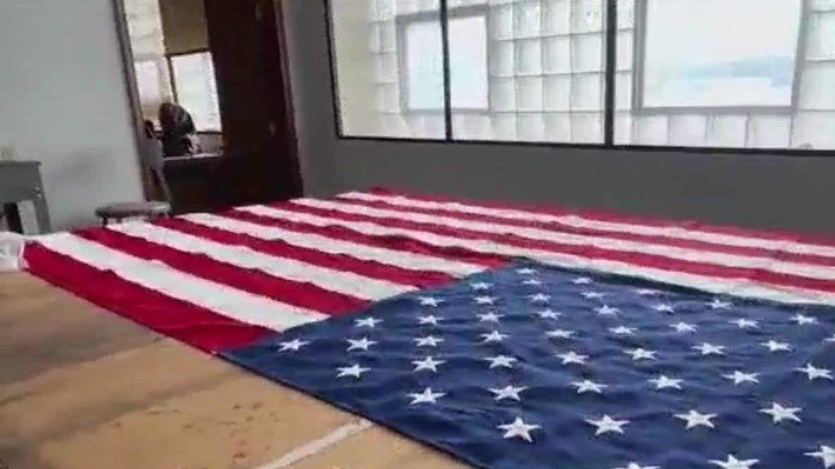 American flag production ramping up