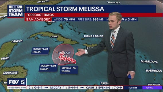 Melissa to Bring Category 4 Conditions to Jamaica