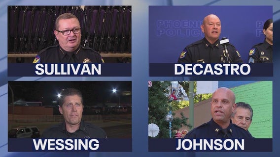 Phoenix names finalists for police chief post