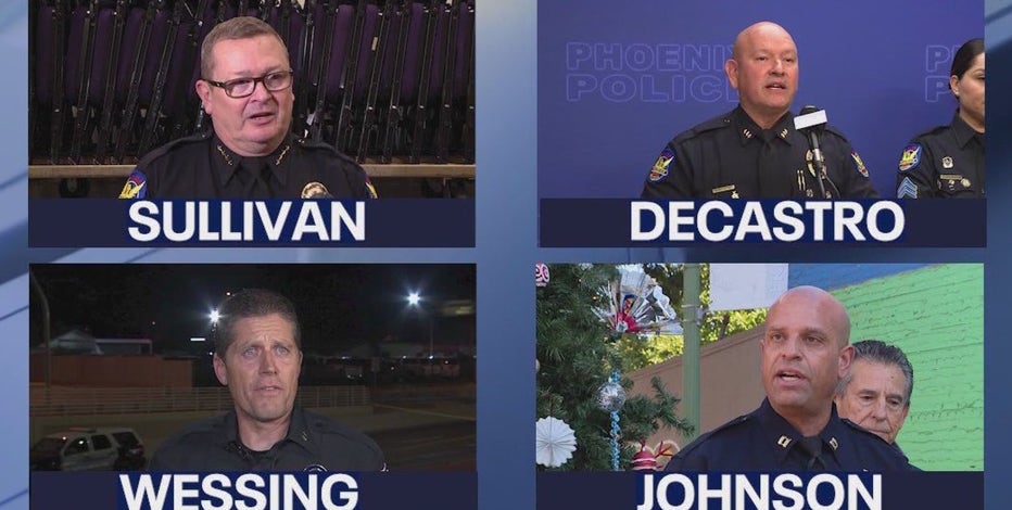 Phoenix names 4 finalists for police chief