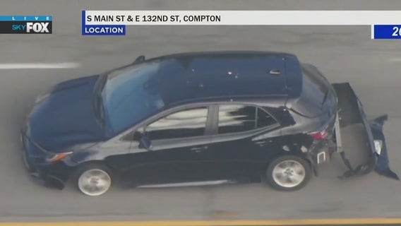 Possible murder suspect leads hour-long police chase across Los Angeles