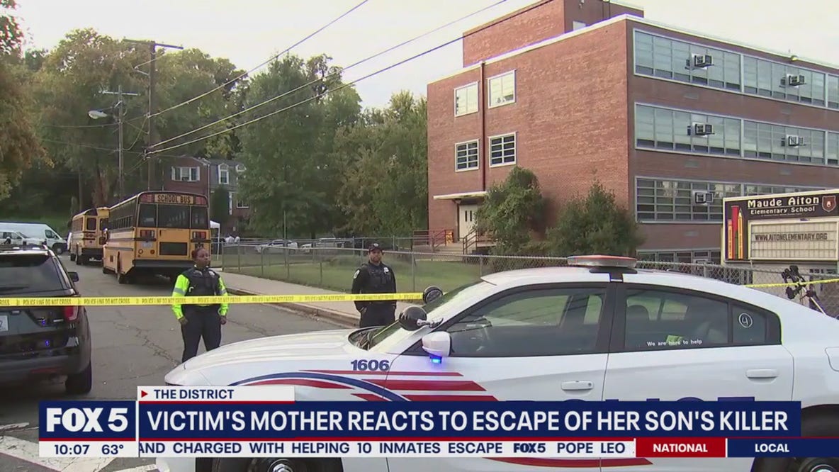 DC mom outraged after teen who killed her son escapes youth detention center