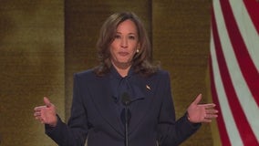 VP Harris formally accepts nomination at DNC