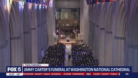 Funeral for President Jimmy Carter concludes; journey to Georgia begins