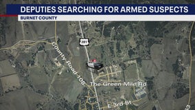 Armed suspect search in Burnet County