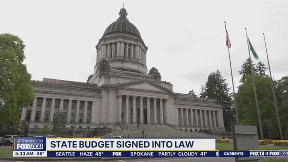 WA state budget signed into law