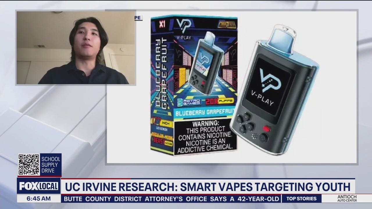 New vapes endanger youth with video games, incentives | KTVU FOX 2