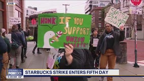 Starbucks strike enters fifth day in Seattle