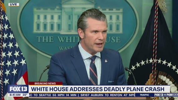 White House addresses deadly DC plane crash and DEI hires