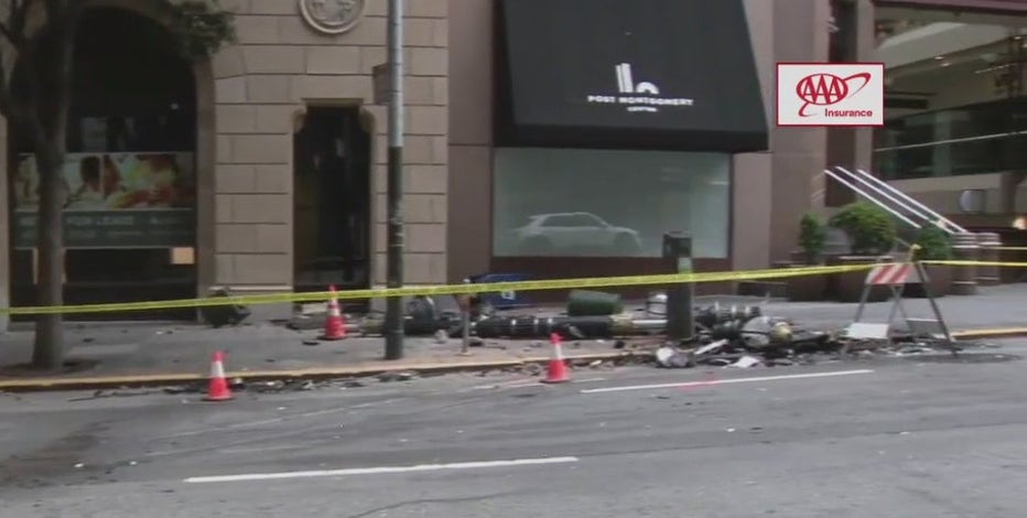 SFPD chase near Crocker Galleria ends in arrests, injuries