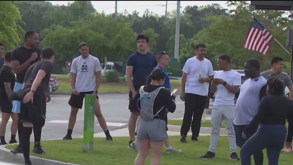 Special Olympics law enforcement run