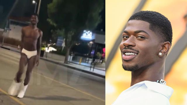 Rapper Lil Nas X arrested, seen on video acting erratically in LA