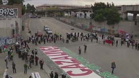 Pro-Gaza protest affects traffic in Oakland