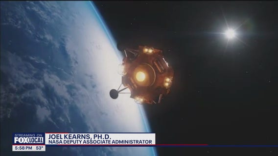 Private lunar lander captures pictures from moon