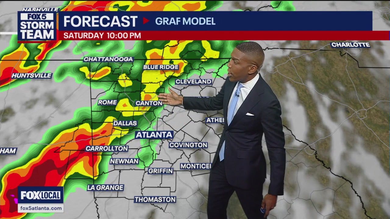 Weekend severe weather outlook | FOX 5 Atlanta