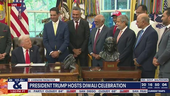 President Trump hosts Diwali celebration