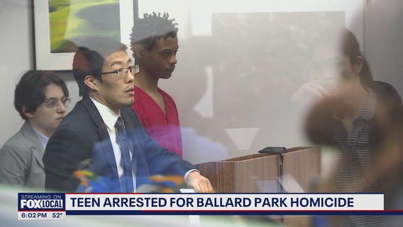 Teen arrested for Ballard park homicide