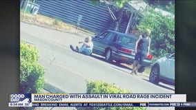 Man charged with assault in apparent road rage incident