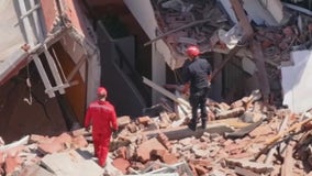 Hotel collapses in Argentina