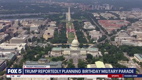 Trump birthday military parade reportedly in early stages
