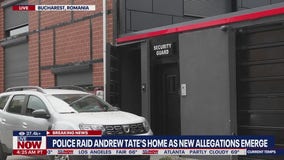 Andrew Tate's home raided again as new allegations emerge