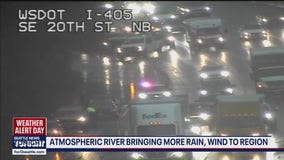 Atmospheric River brings power outages, flood watch in Western Washington