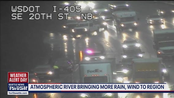 Atmospheric River brings power outages, flood watch in Western Washington