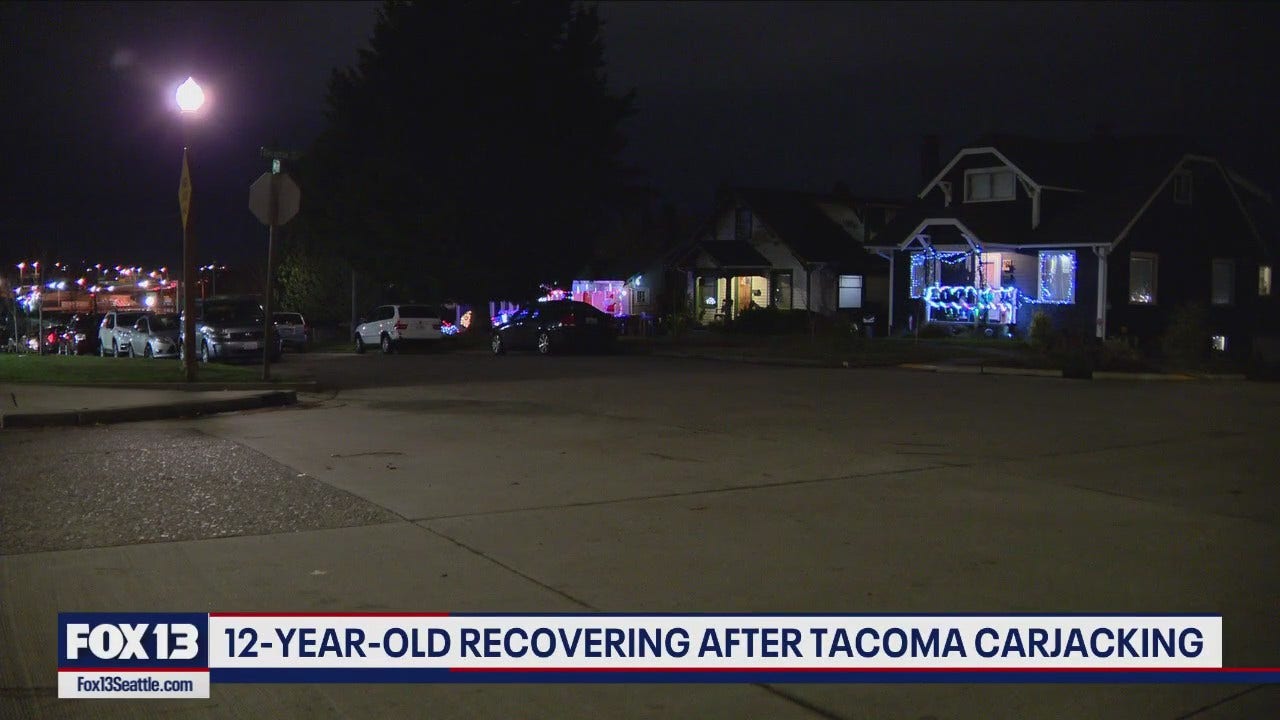 12-year-old Recovering After Tacoma Carjacking | FOX 13 Seattle