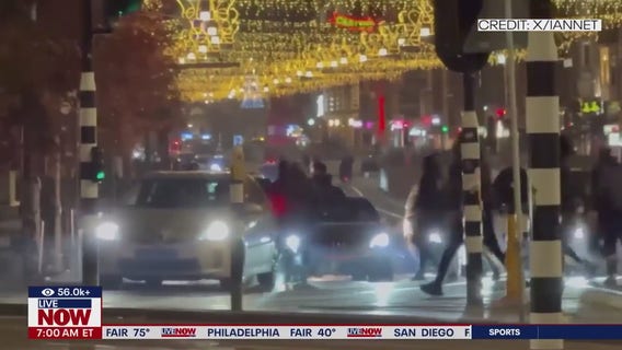 Israeli fans 'willfully attacked' after soccer match in Amsterdam; 5 hospitalized