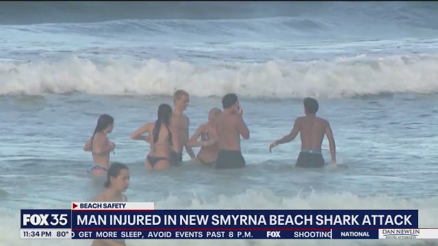 Tourist bitten by shark at New Smyrna Beach on Fourth of July