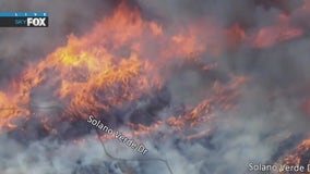 Fire grows in Ventura County