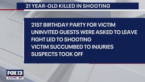 Man shot, killed at his 21st birthday party in Kent, WA