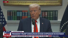 Trump: Chip maker TSMC to invest $100 billion in U.S.